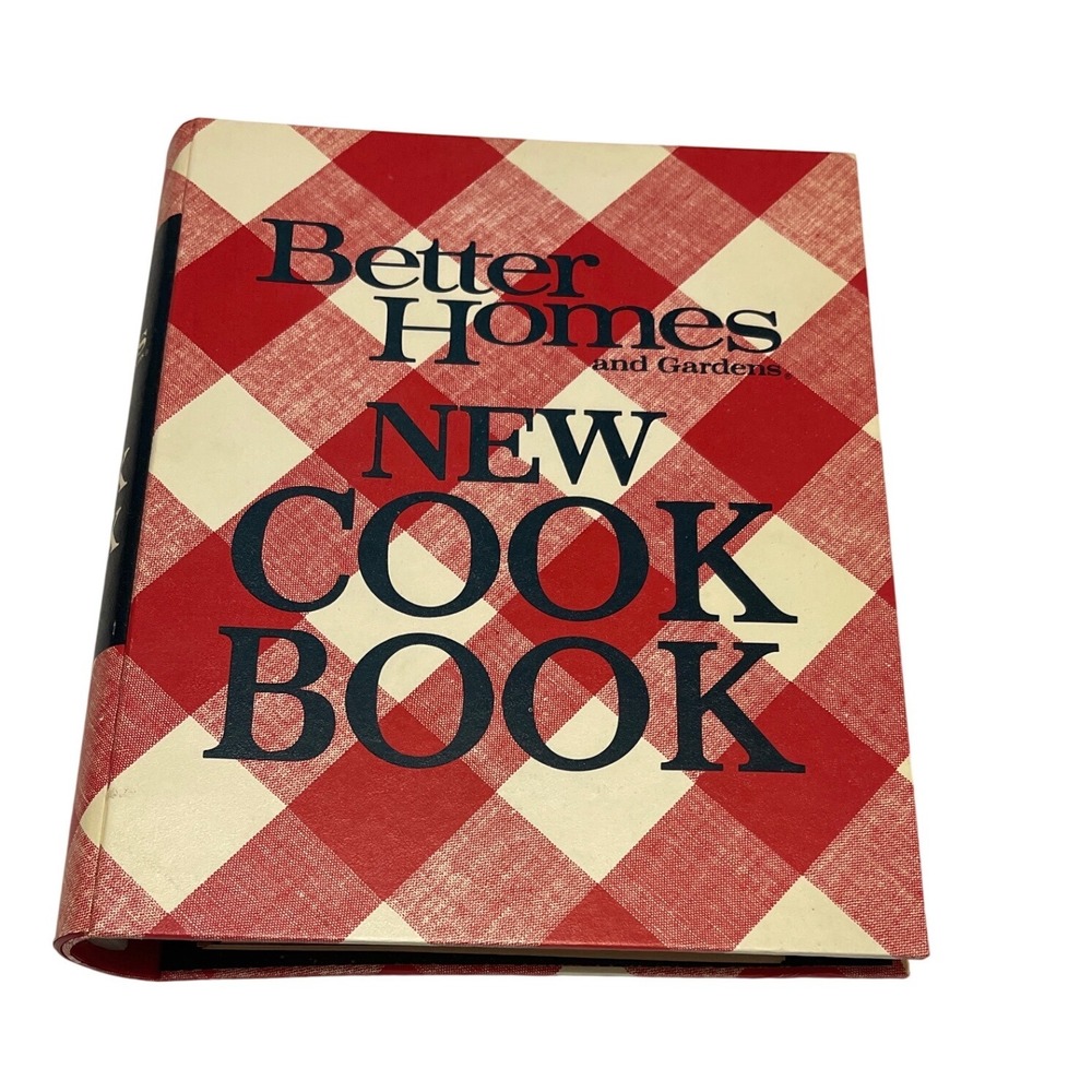 Better Homes and Gardens New Cook Book Vintage Red Gingham Plaid 5-Ring Binder